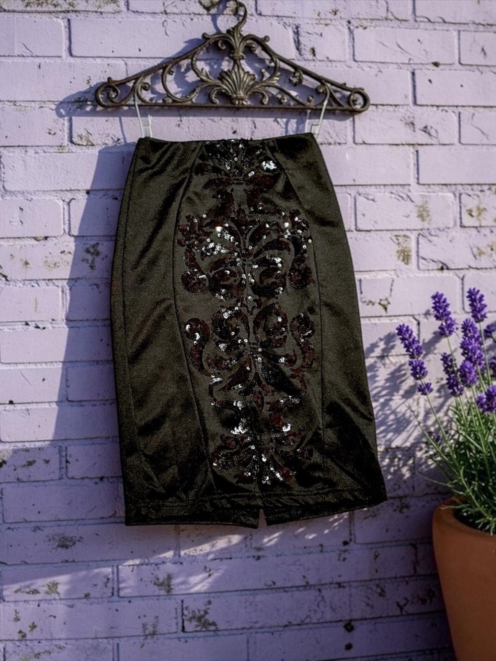 ZIO sequin skirt